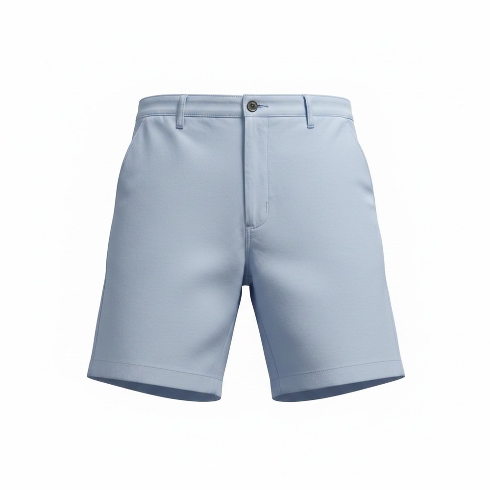 Saddlebred Mens Comfort Flex 7 Inseam Flat‎ Front Shorts Jazz Blue Size 36 NWT